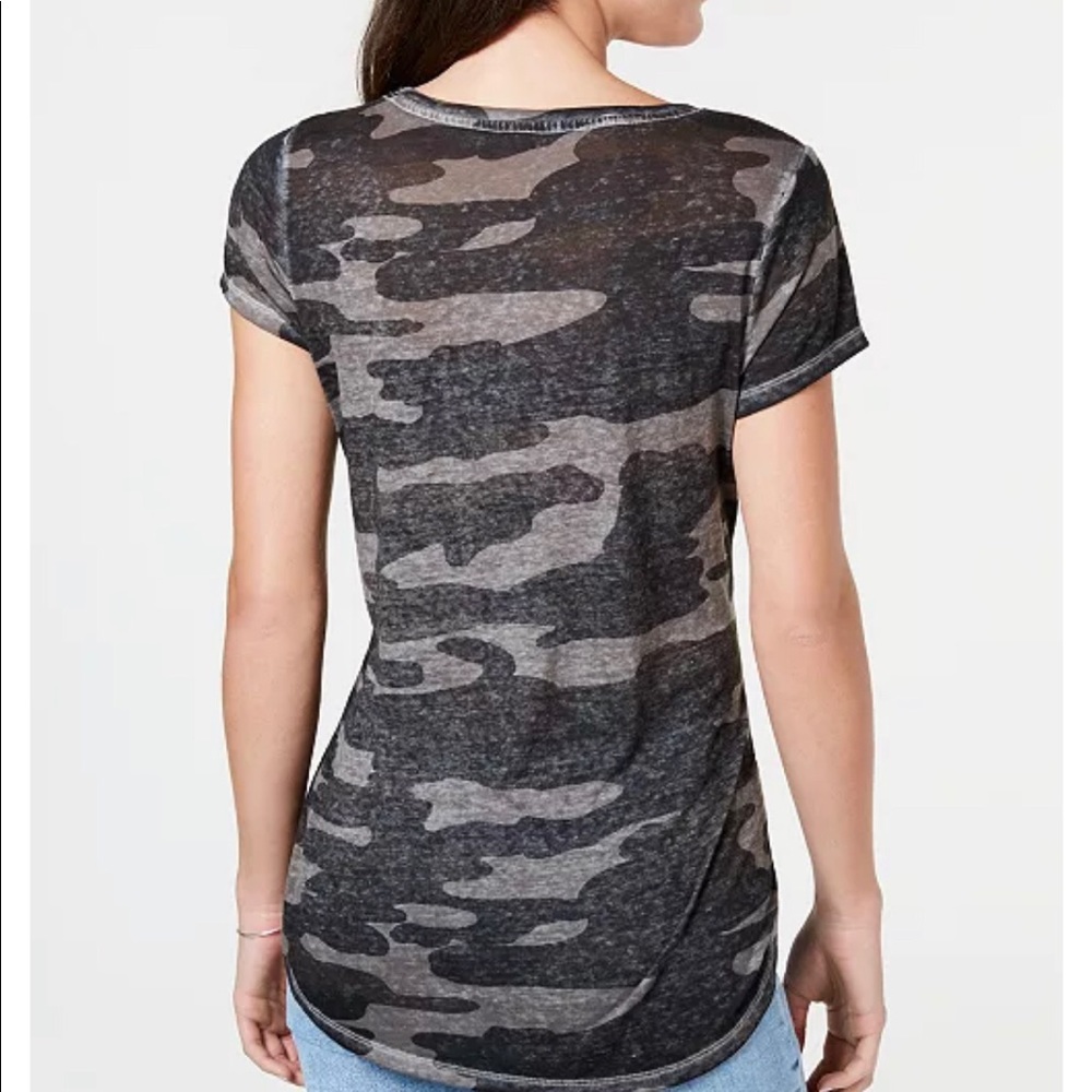 Lucky Brand Grey Camo t shirt